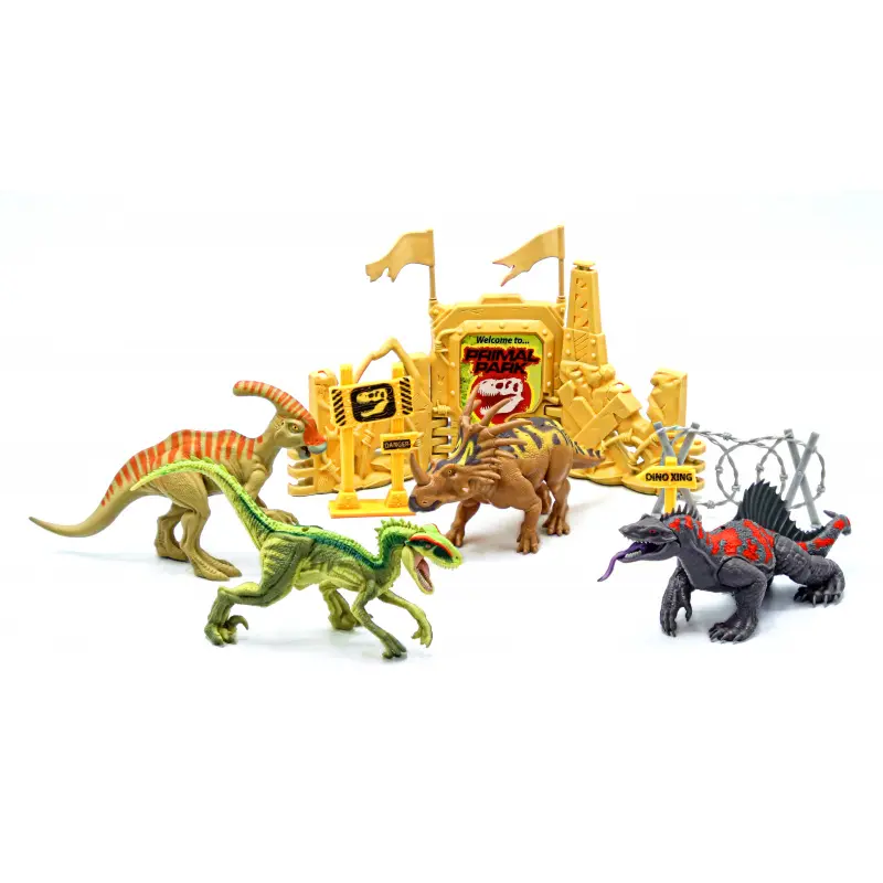 Primal Clash! bitva dinosaurů 17 cm set