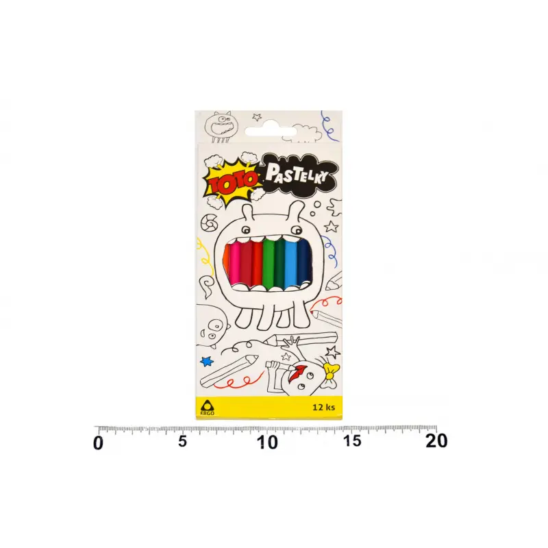 Pastelky ERGO 12 ks