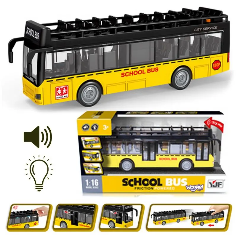 Woopie autobus se světly a otevíracími dveřmi