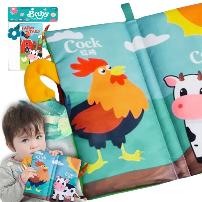 Woopie BABY látková knížka zvířátka