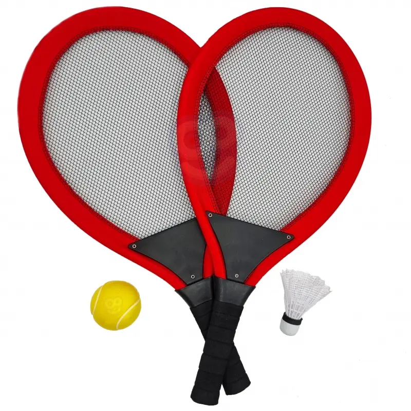 Woopie Velké badmintonové tenisové rakety pro děti + míčky