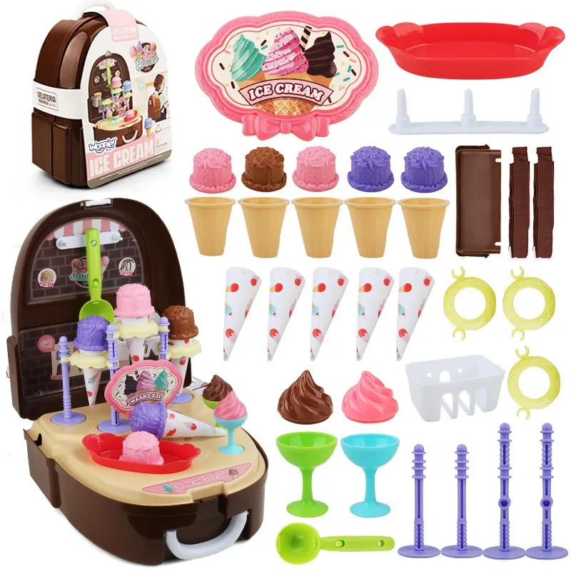 Woopie Little Chef Set Zmrzlinárna v 36 ks
