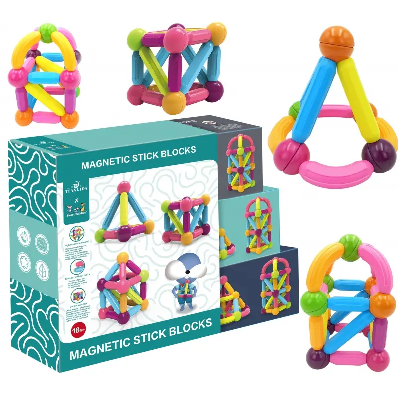 Woopie Magnetická stavebnice 28 ks