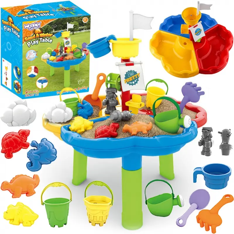 Woopie Water Table Sandbox 3v1 Pirátská loď 13 ks