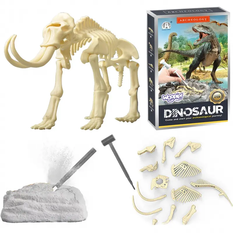 Woopie Kreativní hračka Archeologické vykopávky kostry dinosaura