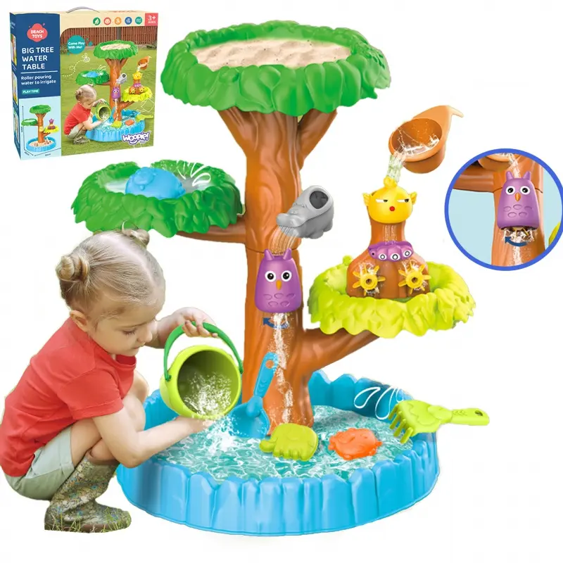 Woopie Water Table 2v1 pískoviště Happy Tree s příslušenstvím