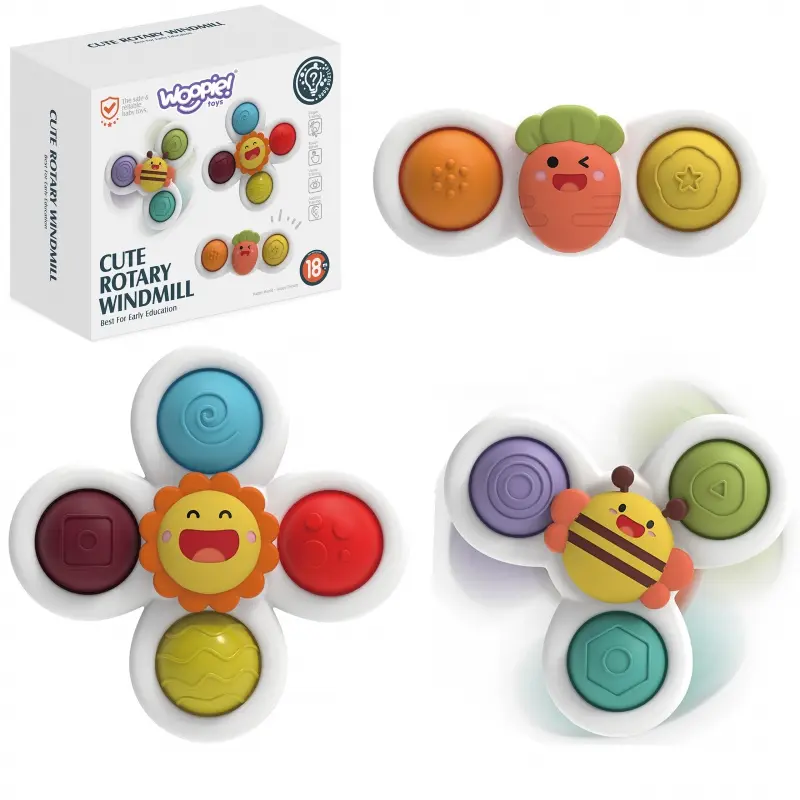 Woopie spinner senzorická hračka 3v1 | Hračka pro rozvoj motoriky, hmatu a pozornosti