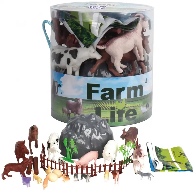 Woopie Sada figurek z farmy Animals 34 ks
