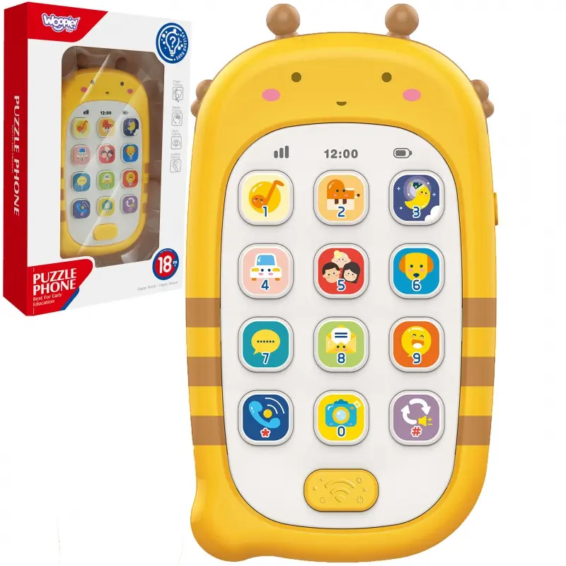 Woopie Interaktivní mobilní telefon BABY se zvuky