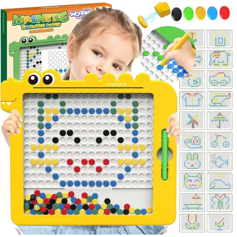 Woopie Magnetická tabulka Montessori MagPad Dinosaurus
