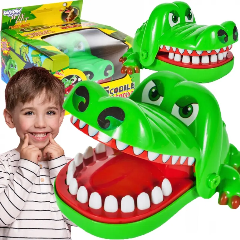 Woopie hra Krokodýl kousání nemocného zubu zubař