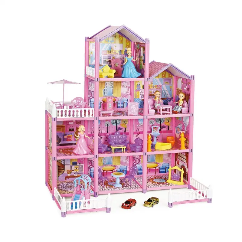 Woopie Mega Willa domeček pro panenky LOVELY HOUSE 194 ks