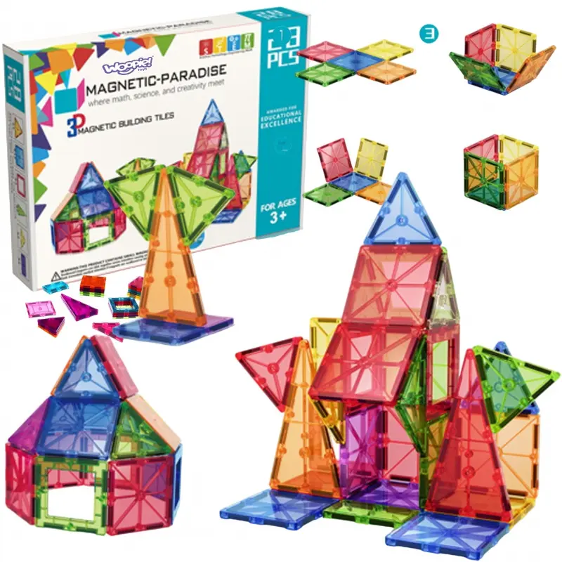 Woopie 3D magnetická stavebnice