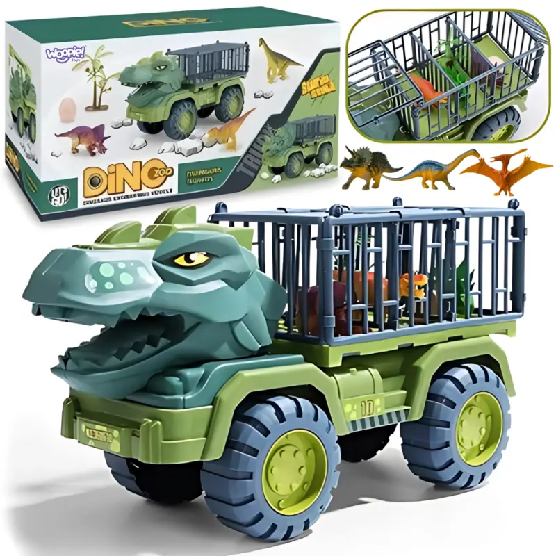 Woopie těžké auto dinozaur transporter figurky