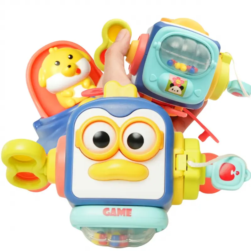 Woopie Smyslový Montessori tučňák 6v1
