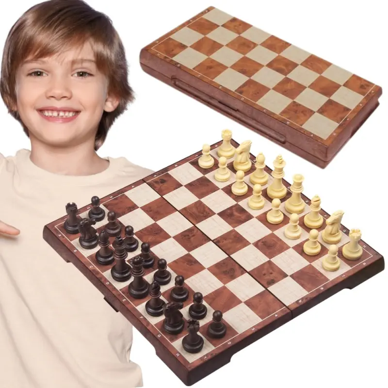 Woopie šachy dáma magnetické 2v1
