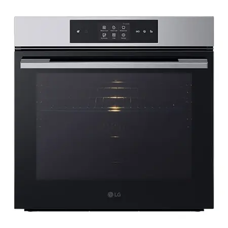 Vestavná parní trouba LG 76 l InstaView™, EasyClean™, Stříbrná