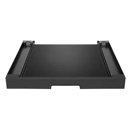 Mezikus pro pračky LG s hloubkou 55 - 65 cm - DK2B - Spojovací díl pro pračku a sušičku s výsuvem - Černá / šedá