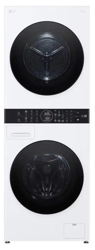 LG WashTower - 12 / 10 kg -1400 ot./min - AI DD™ - TurboWash™360°-Bílá