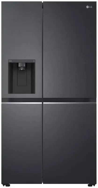 Americká chladnička LG - D - 635 l - Lineární kompresor - DoorCooling+-Černá/šedá