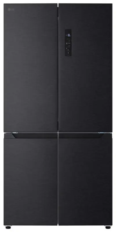 Chladnička multi door LG - E - 600 l - Multi Air Flow - Fresh Switch - Černá / šedá