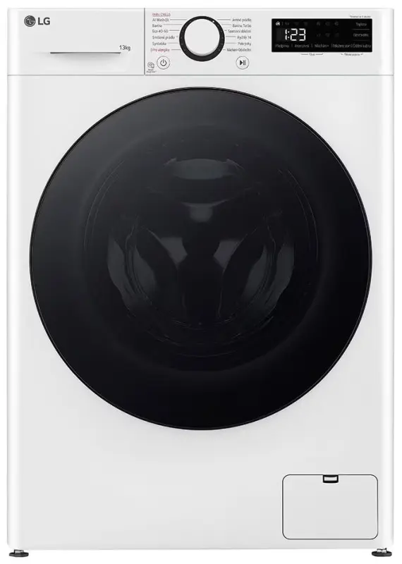 Parní pračka LG - 13 kg - A - 1400 ot./min - Direct Drive™ - AI DD™-Bílá