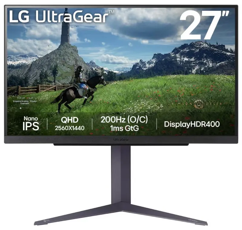 27" LG 27GS85Q-B - Monitor