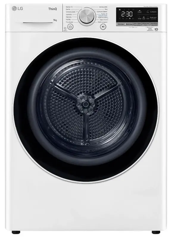 Sušička LG - 8 kg - DUAL Inverter Heat Pump™-ThinQ™-Bílá