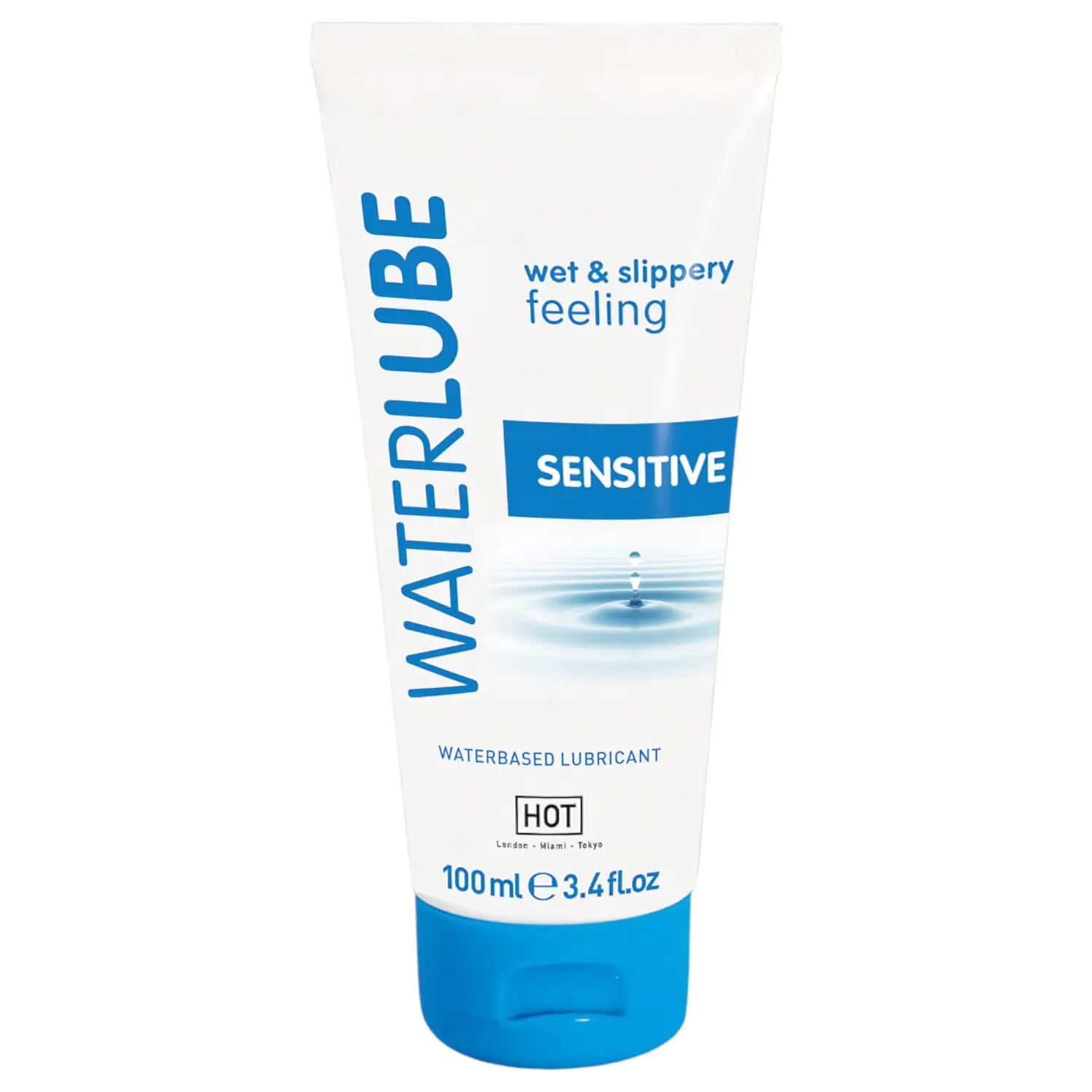 HOT WaterLube Sensitive - lubrikační gel na vodní bázi z alpské vody (100 ml)