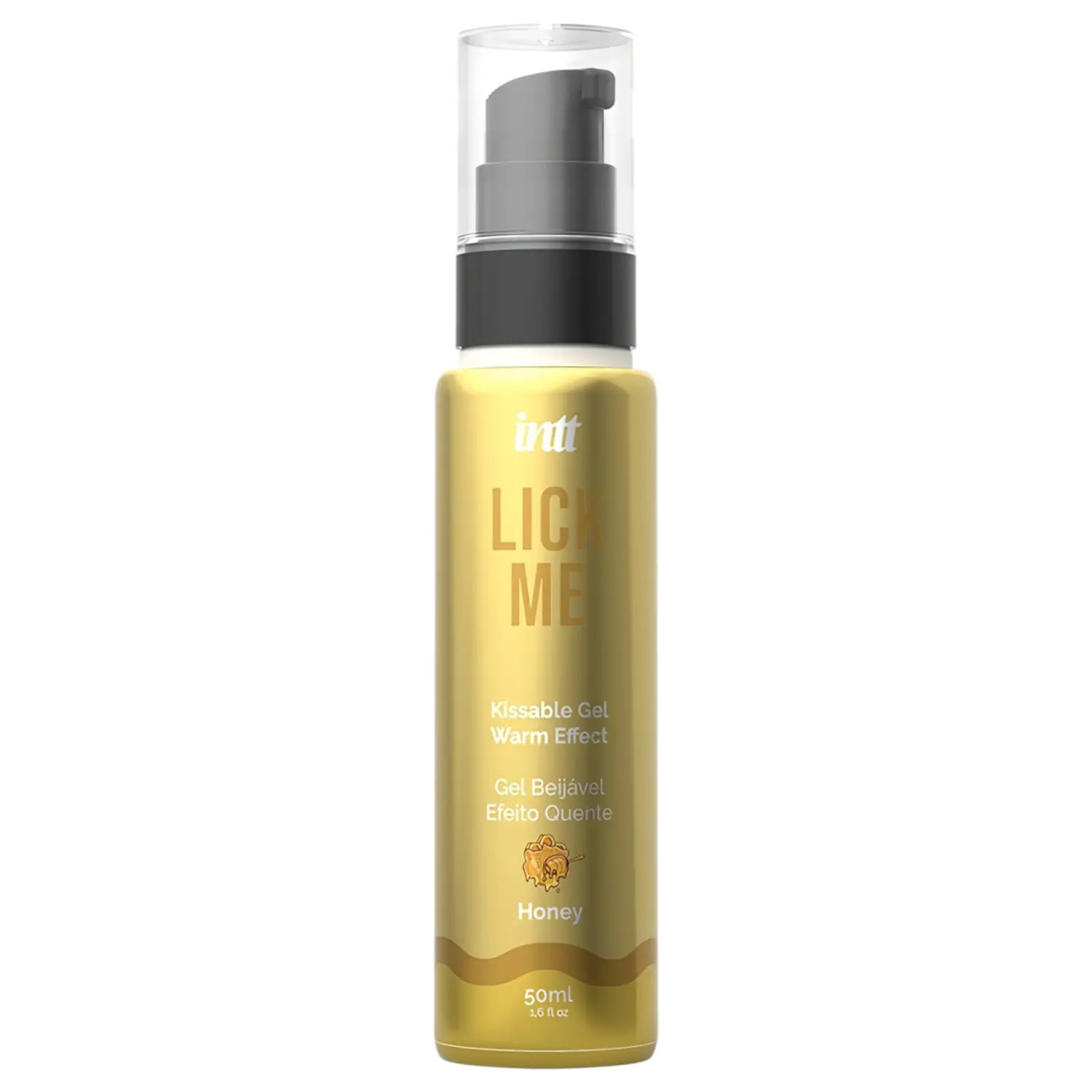 Intt Lick Me - lubrikační gel s hřejivým efektem - medový (50 ml)
