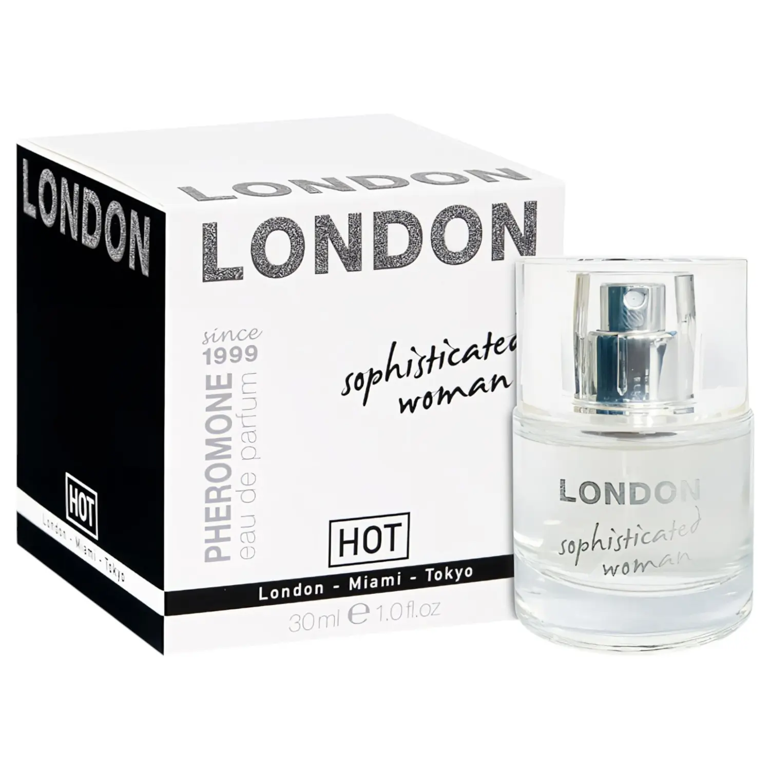 HOT London - feromonový parfém pro ženy k přilákání mužů (30 ml)