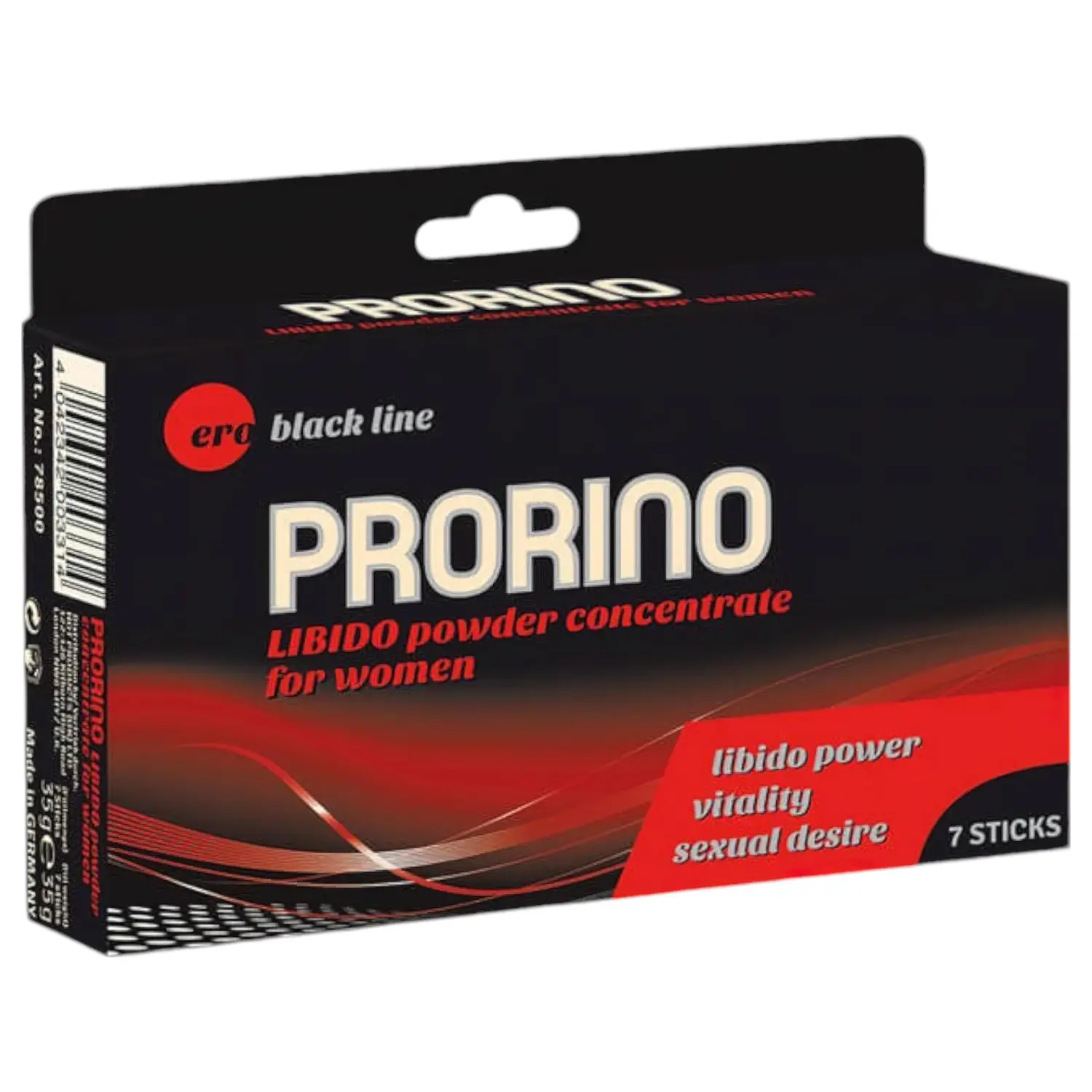Prorino Libido koncentrovaný prášek pro ženy 7 ks