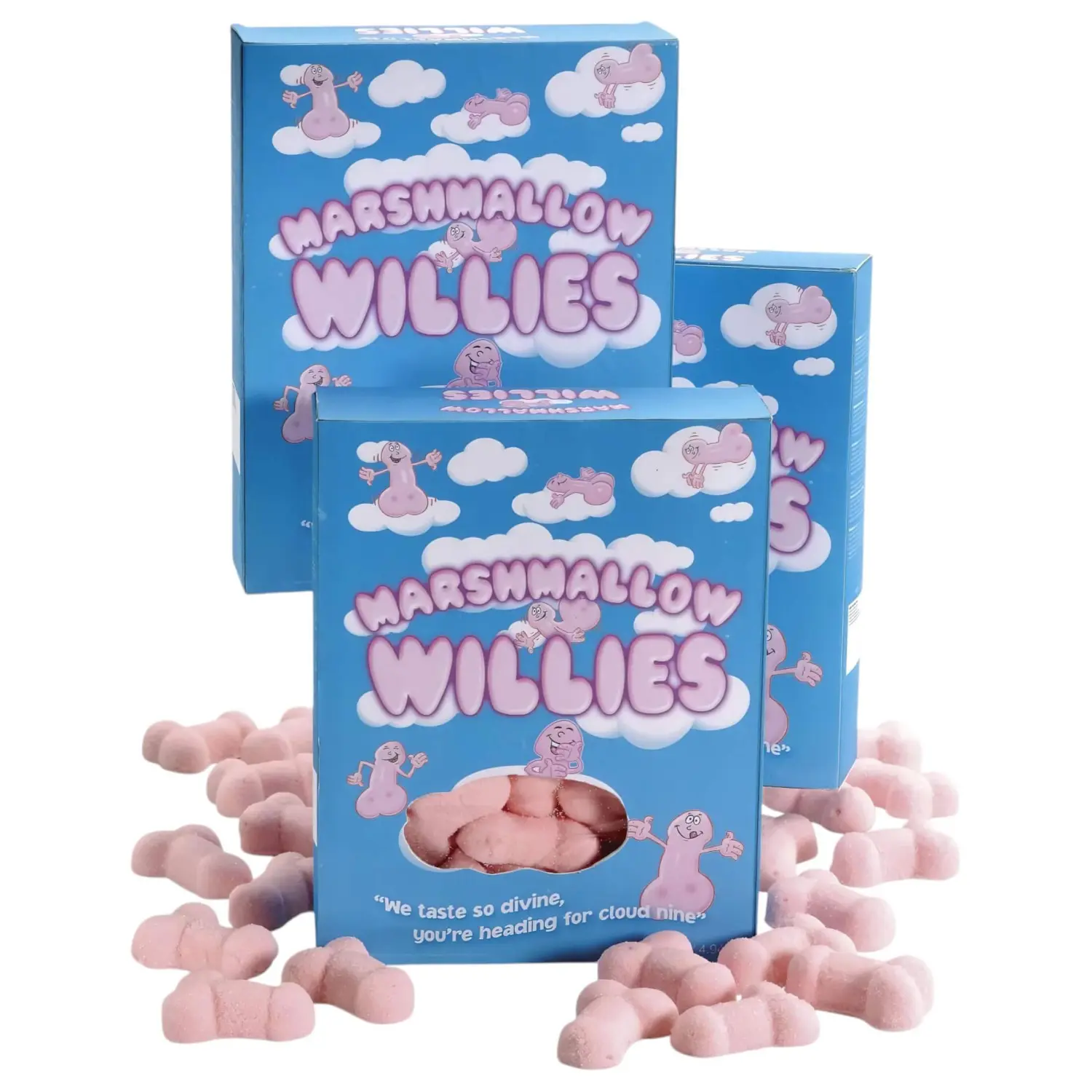 Spencer & Fleetwood - Marshmallow - pěnový penis (růžový, 140 g)