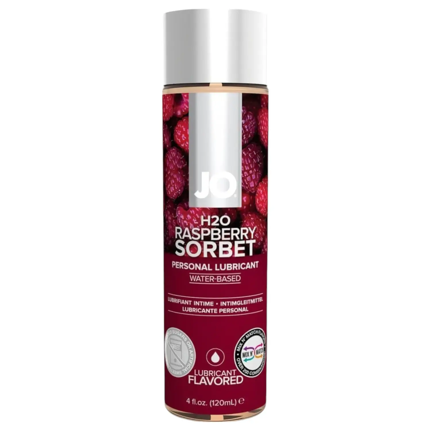 System JO - H2O malinový sorbet - lubrikant na vodní bázi (120 ml)
