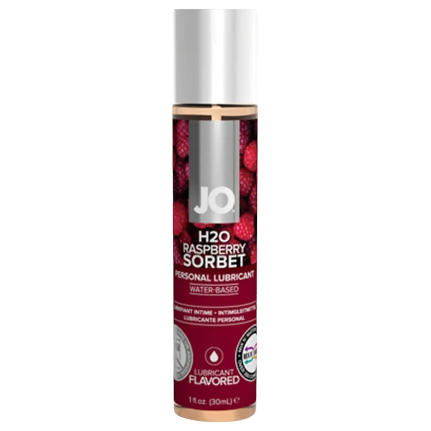 System JO - H2O malinový sorbet - lubrikant na vodní bázi (30 ml)