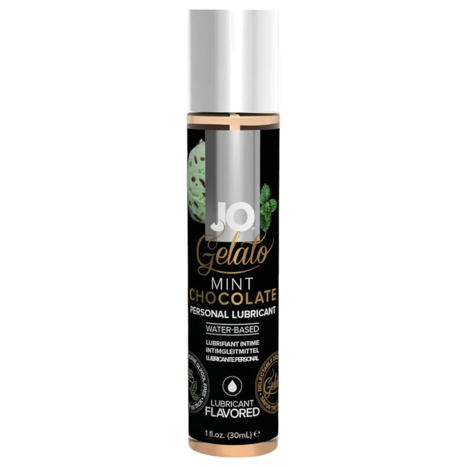 System JO - Gelato mentolovo‑čokoládový - lubrikant na vodní bázi (30 ml)