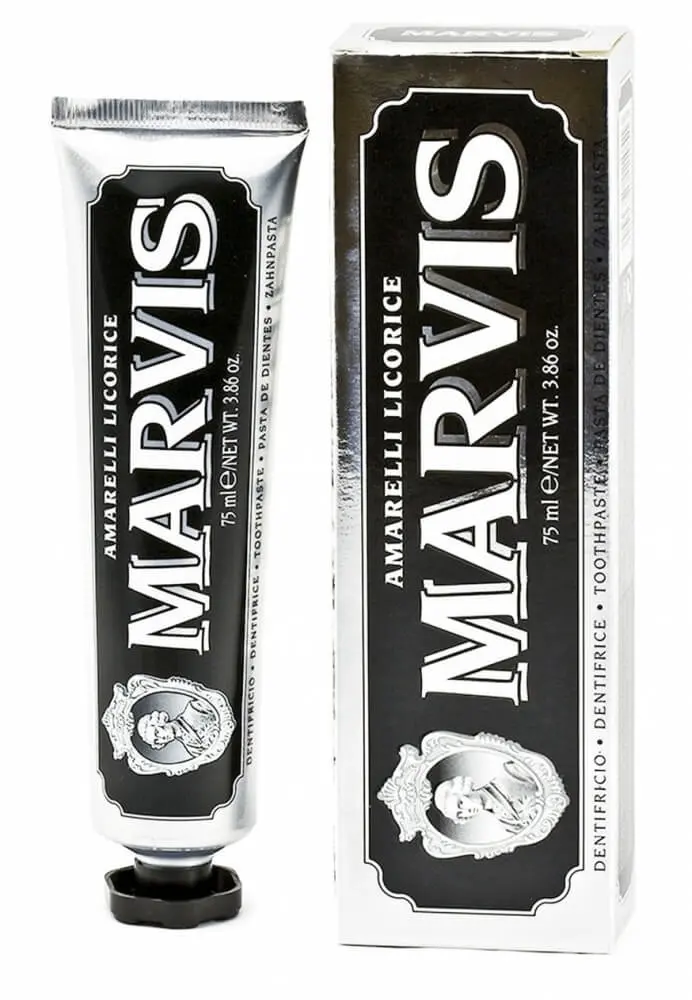 Marvis Amarelli Licorice 85ml - Zubní pasta lékořice máta