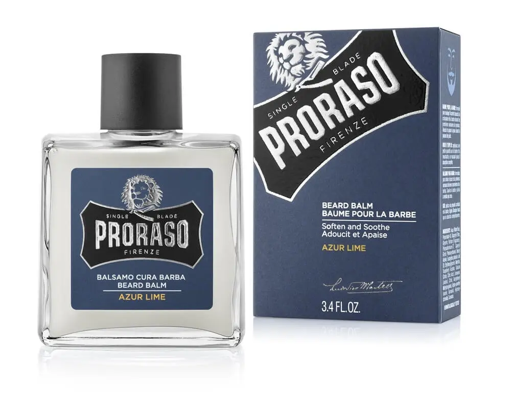 Proraso Beard Balm Azur Lime - balzám na bradu s vůní limetek a pomerančů, 100 ml