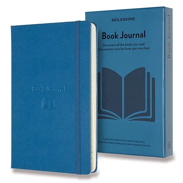 Zápisník Moleskine Passion Books Journal - L, modrý