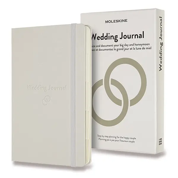 Moleskine - zápisník Passion Wedding journal