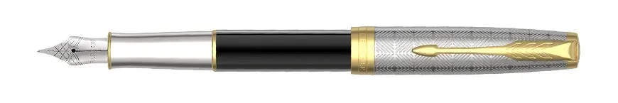 Parker Sonnet Premium Metal Black GT hrot F