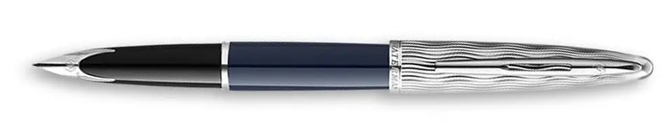 Waterman Carène Made in France DLX Blue CT - plnicí pero hrot