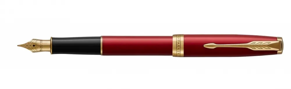 Parker Sonnet Red GT - plnící pero, hrot F