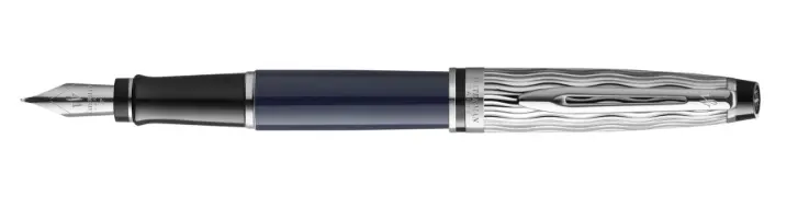 Waterman Expert Made in France DLX Blue CT - plnicí pero hrot M