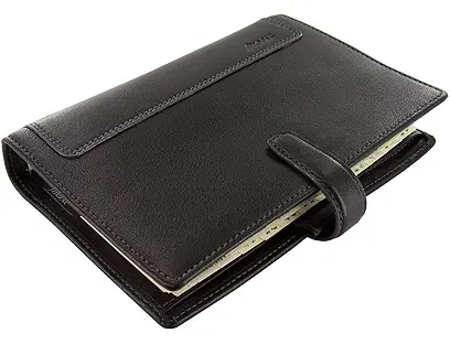 Osobní diář Filofax Holborn A6 černá