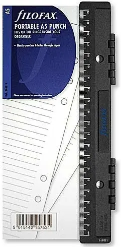 Děrovač náplň A5 k diářům Filofax