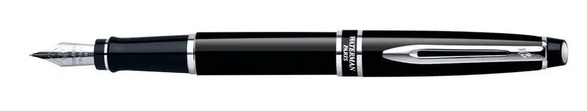 Waterman Expert Black Lacquer CT - plnicí pero, hrot M
