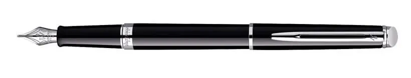 Waterman Hémisphère Black Lacquer CT - plnící pero - hrot M