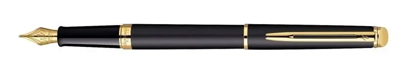 Waterman Hémisphére Matt Black GT - plnicí pero, hrot F