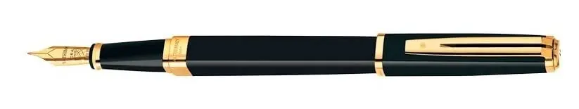Waterman Exception Slim Black GT - plnící pero - hrot F